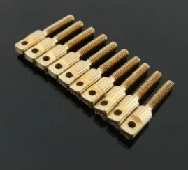 10 Pcs a testa Piatta Breve cavo di Collegamento Asta con I Denti M3 x L23mm (Sistema Americano) per RC Aereo