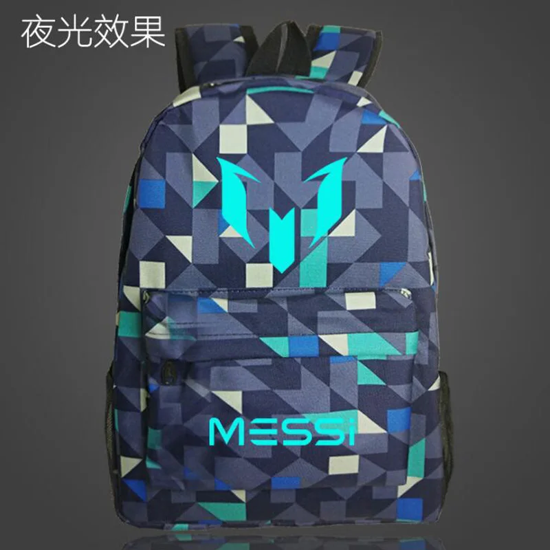 Logo Messi Backpack Bag Men Boys Barcelona Travel Bag Teenagers School Gift Kids Bagpack Mochila Bolsas Escolar