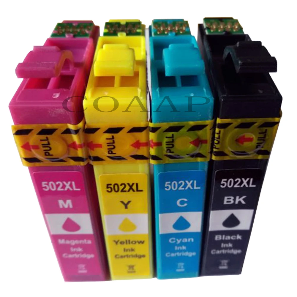 T502 T502XL Compatible Ink Cartridge for EPSON Expression Wrokforce wf-2865 wf-2860 WF2865 WF2860 XP-5100 XP-5105 Inkjet Printer