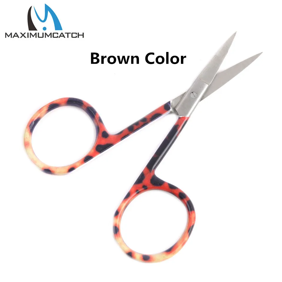 Maximumcatch 2pcs Stainless Steel Fishing Cutting Scissors 9.5cm/10.5cm Fly Tying Tool