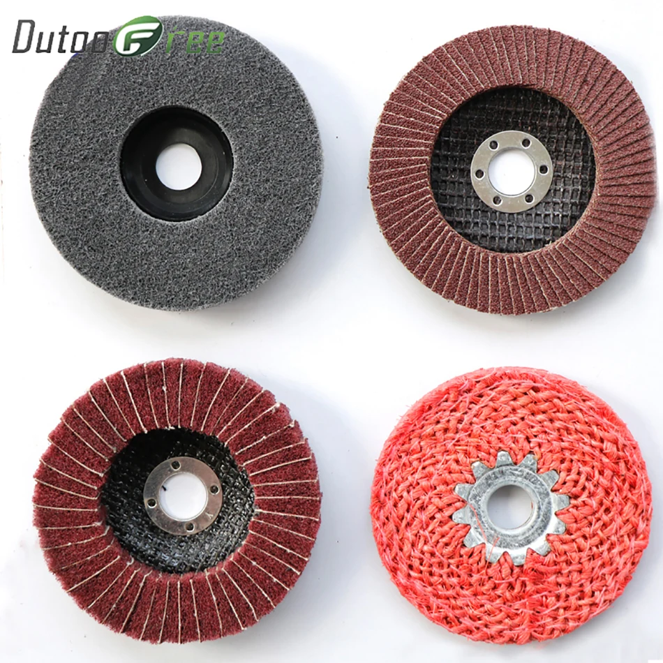 

1PC 100mm Coarse to Fine Discs 4 " Grinding Wheels For Angle Grinder Tools Accessories Sanding Discs For Metal Wood Polishing