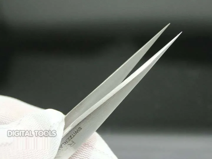 Japanese RHINO Brand RH-10 Tweezers Anti-acid High-precision Super Hard Sharp For Repairing Watch or Mobile