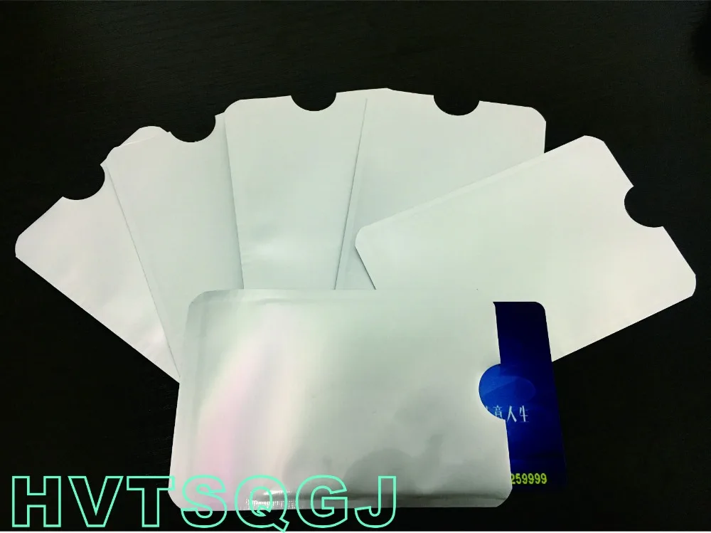 10Pcs Anti Scan Rfid Blocking Mouwen Voor Credit Card Secure Uw Identiteit Atm Debit Contactloze Ic Id Card Protector blocker