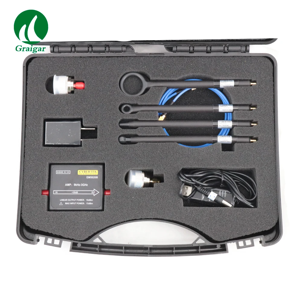 

EM5030+EM5020B A Suit of Near Field Probe and Preamplifier can greatly improve the system testing sensitivity