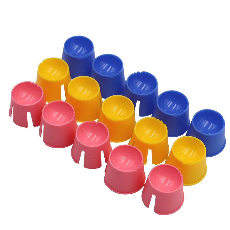 

100pcs Dental Disposable Mixing Cup Bowl Plastic Bowl Cosmetic Tatoo Dappen Dish Multi-purpose Holder Tool