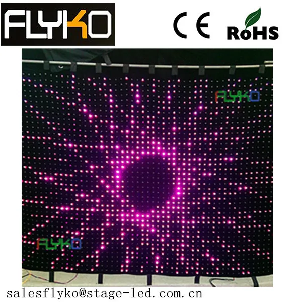 Hot new products 2016 free shipping p5 LED vision curtain