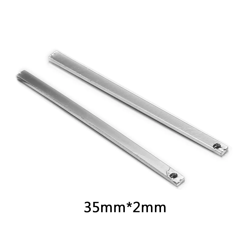 20Pcs/lot Wholesale Alloy Bar Pendant Fit Necklace Bracelet Stick Jewelry Handmade Accessories