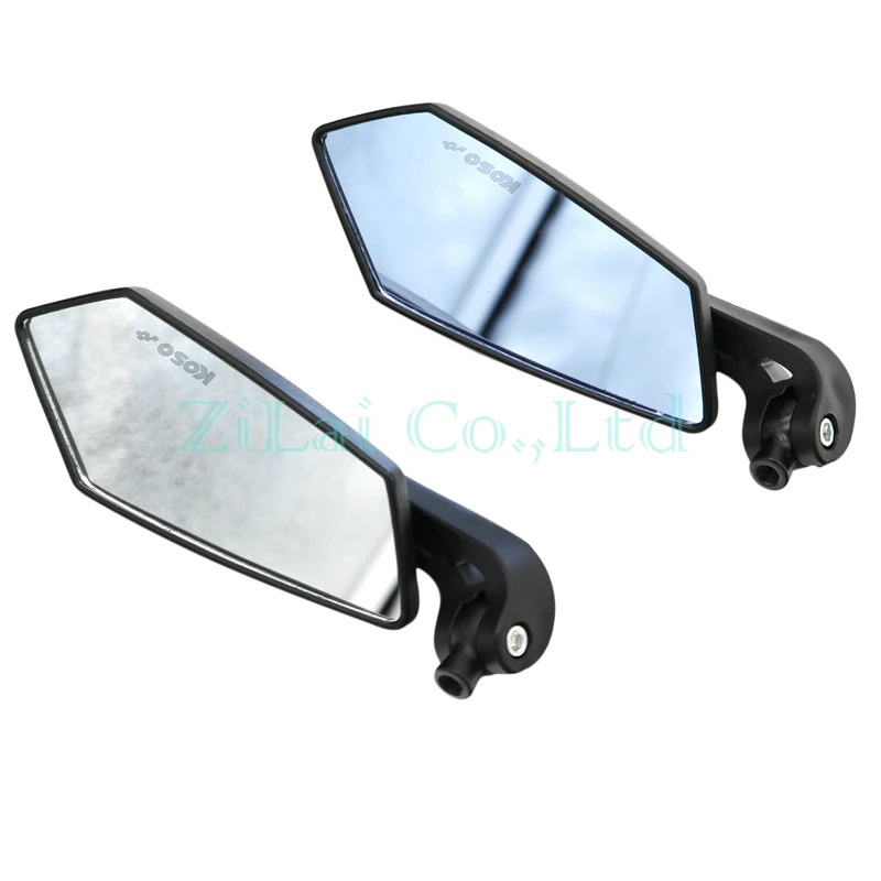 LMoDri Universal Pair Motorcycle Rear Mirror Scooter 8mm 10mm Motorbike Modification Back Side Mirrors For HONDA YAMAHA SUZUKI