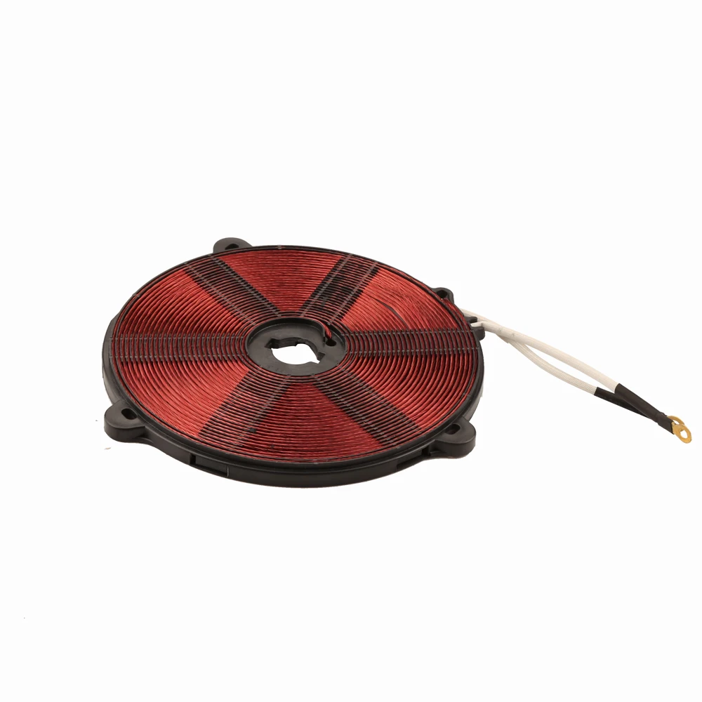 T16 1500W 165mm heat coil,enamelled aluminium wire induction heating coil panel ,induction cooker accessory