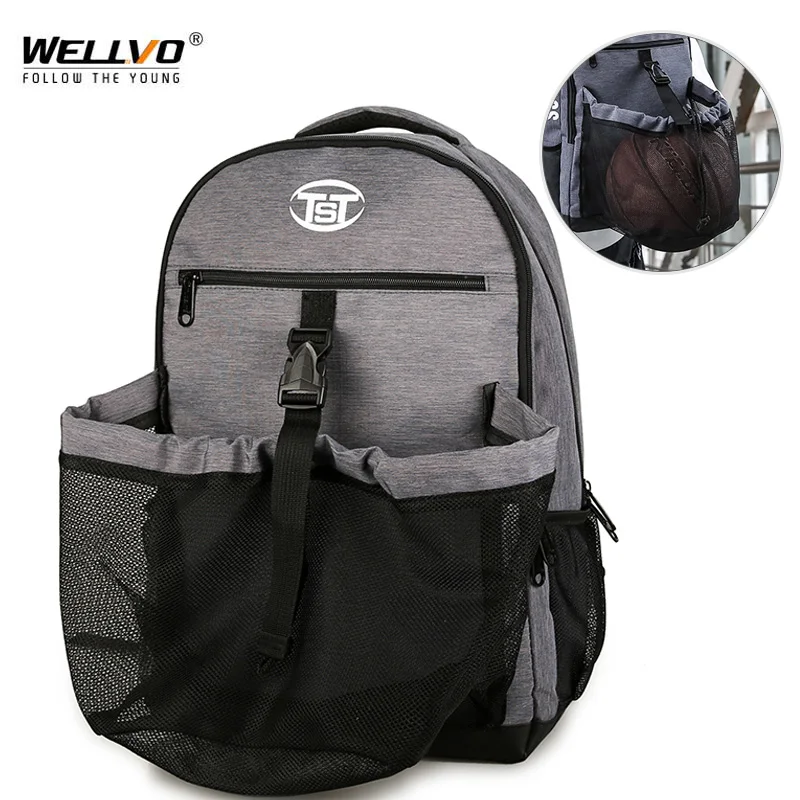 Men's Gym Bags Basketball Backpack School Bags For Teenager Boys Backpacks Large Women Laptop Bag Football Net Bag  XA172ZC