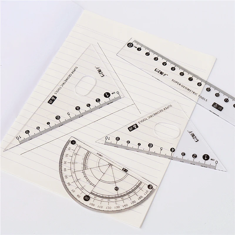 school compass Cute rabbit stationery student drawing compass Mathematical geometry drawing set