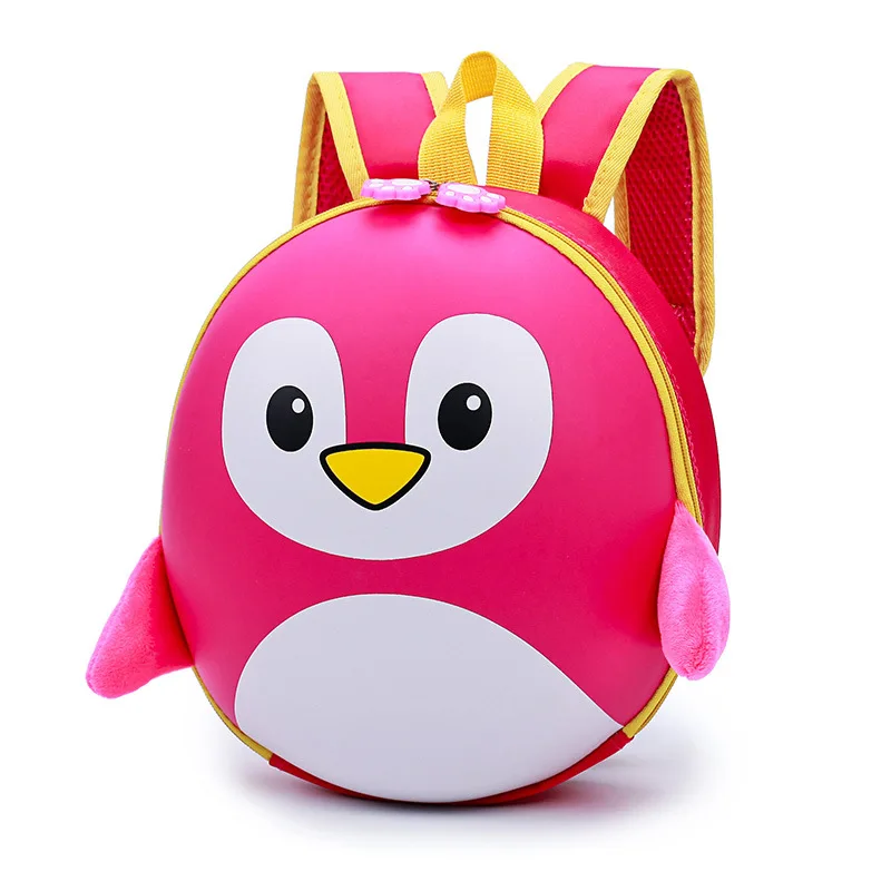 LXFZQ-EVA Penguin Mochila Ortopédica para Crianças, Mochila Shell Dura, Kids Cartoon Mini Bolsa de Ombro, Sacos Bonitos, Novo