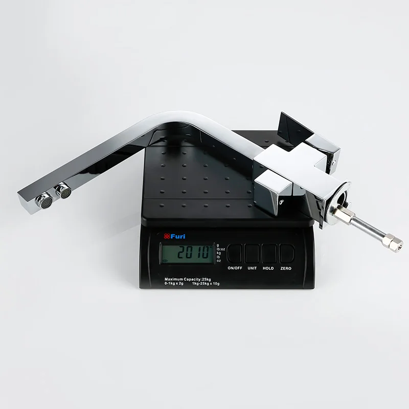 Smesiteli Kitchen Faucets Silver Polished 3 Way Water Tap Filter Faucets Solid Brass 360 Degree Rotation Drinking Water Faucets