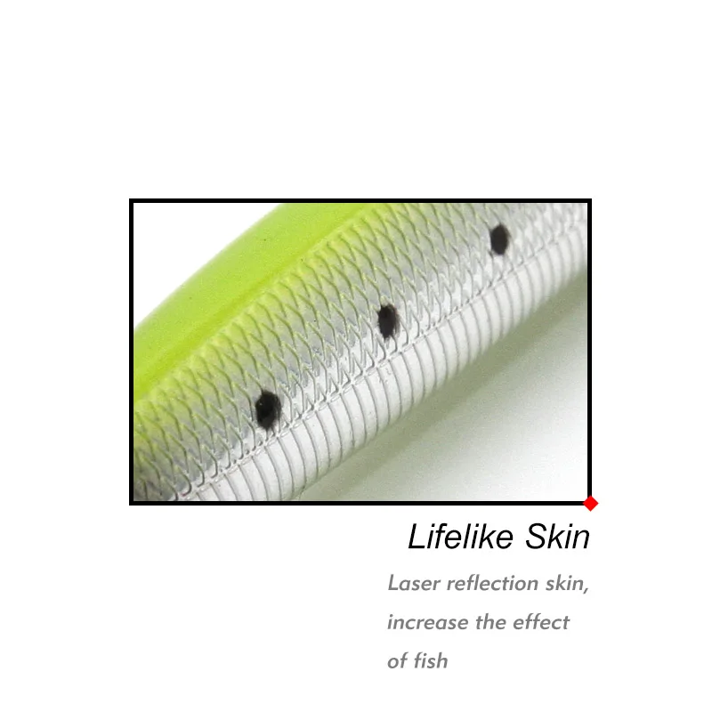 TacklePRO-M33 Floating Sea Big Minnow Fishing Lure, Big Hard Lure, Crankbaits, Wobbler, Swimming Baits, 25g, 175mm