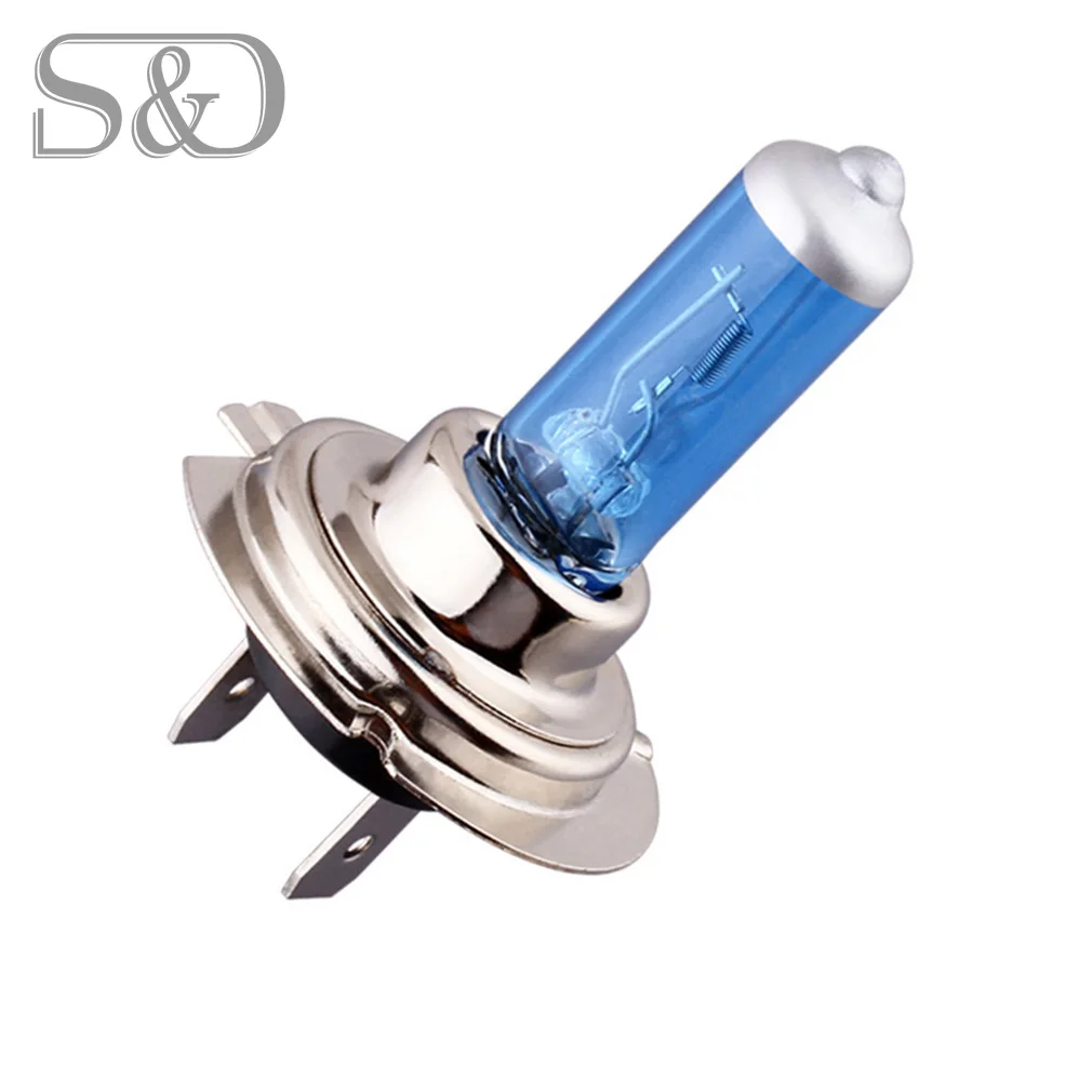 24V H7 100W Halogen Bulb Super Bright Fog Lights High Power Car Headlight Lamp Car Light Source parking White