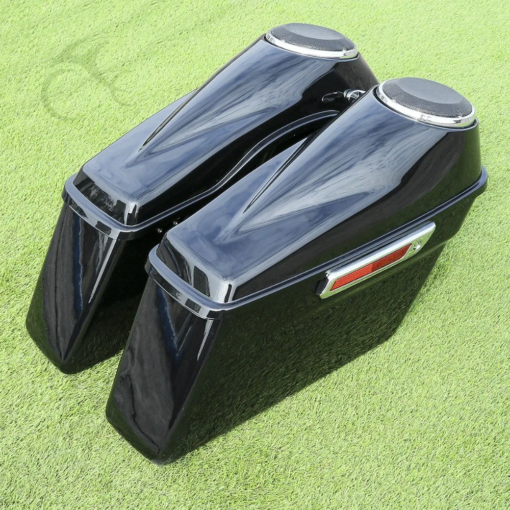 

Motorcycle 6 1/2" Speaker Saddlebag For Harley Touring Electra Glide Street Glide Road King 2014-2020