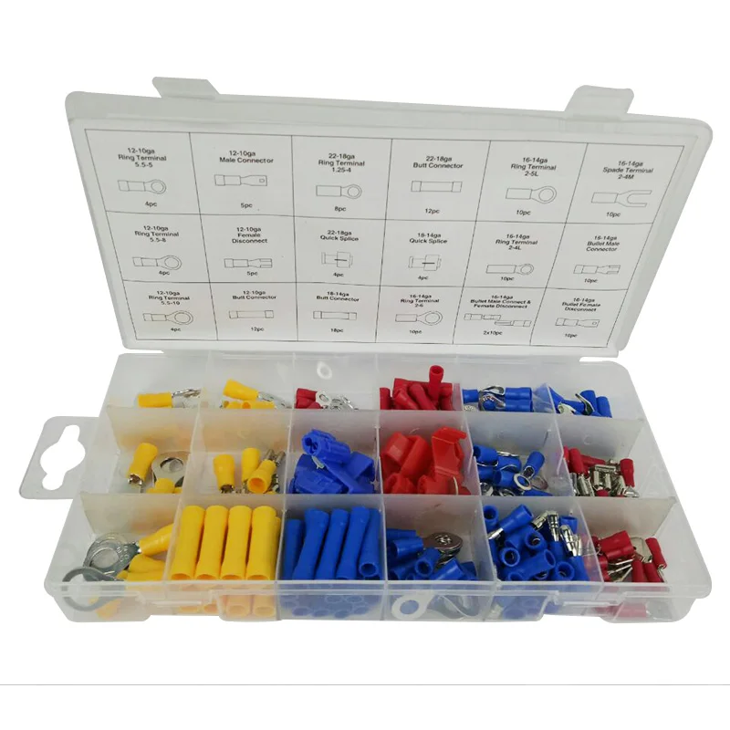 160PC terminal bullet Cold-pressed terminal Open/Insert/Straight-through/Open-fork type NO.B1365