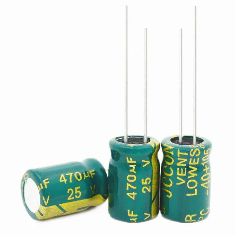 25V 470UF 470UF 25V    Electrolytic Capacitors Size:8*12 best quality