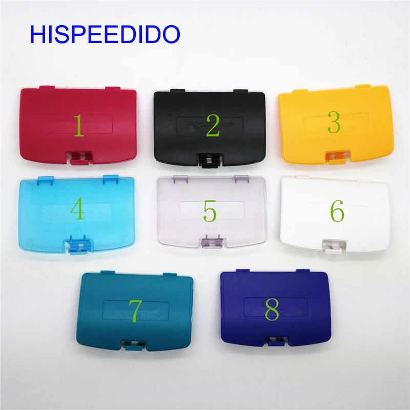 

HISPEEDIDO 200pc/lot High quality Color Optional Battery Covers Replacement for Gameboy Color for GBC Housing Back Door