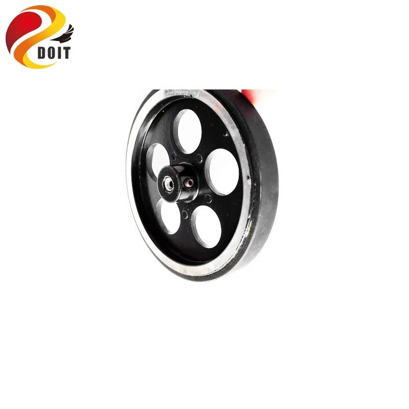 Aluminum Alloy Metal Wheel 95mm Diameter Car Tyre Big Truck DIY RC Car Chassis DIY RC Toy Remote Control Wheeled