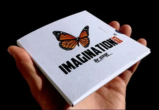 Imagination Box by Olivier Pont (Gimmick+online instruction) Close up Magic Tricks,Illusions,Fun,Street Magic,Card Magia,Toys