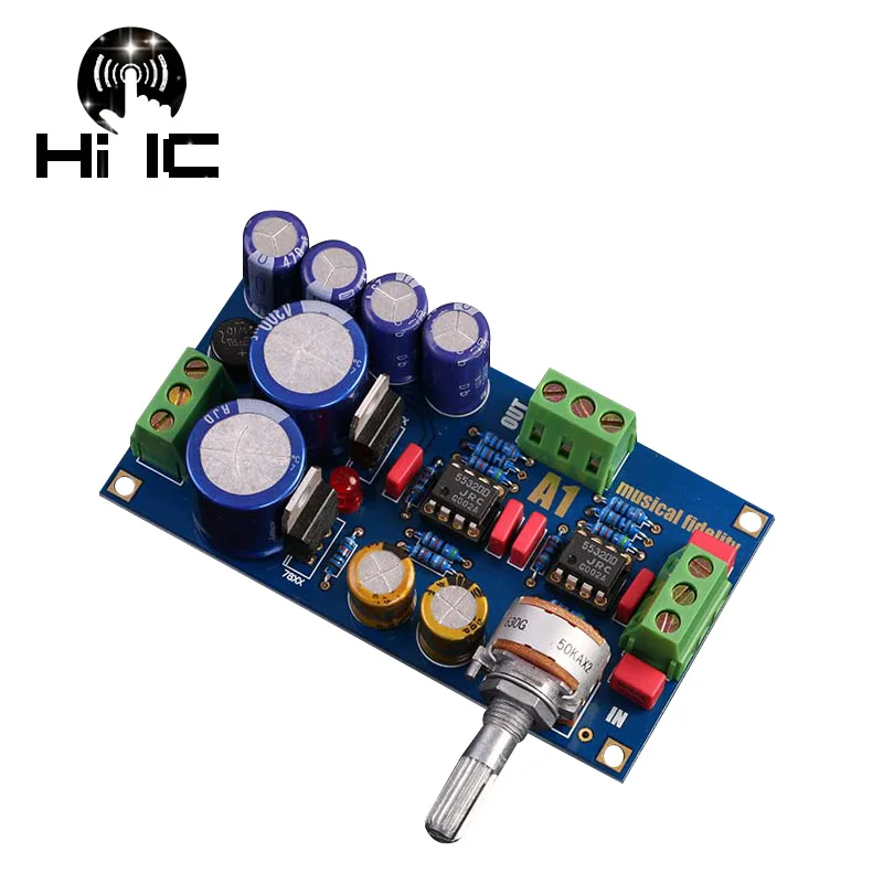 Усилители предварительного усиления NE5532, звуковая плата, музыкальный точный предусилитель, плата управления громкостью и тоном