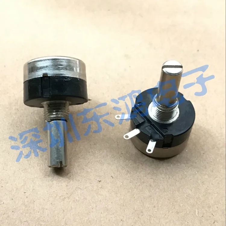 

Original Japan TOCOS potentiometer RA20Y-OH 20SB103 20S B103 resistance 10K round shaft 20MM switch