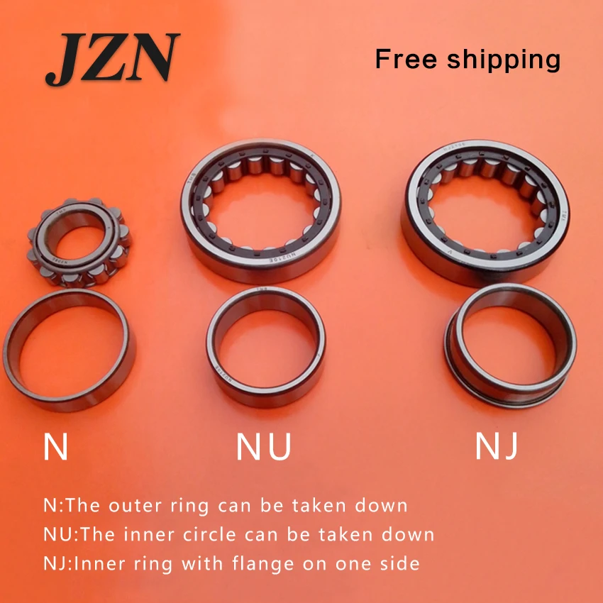 Cylindrical roller bearing NJ204 205 206 207 208 209 210 211 212 213 214 215 216 217 218 219 220 221 222