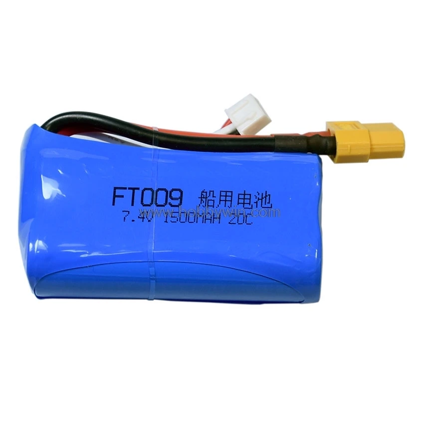 

7.4V/2S 1500mAh 20C Li-Ion 18650 Battery XT60 plug for RC Model Buggy Car Truck Boat Ship