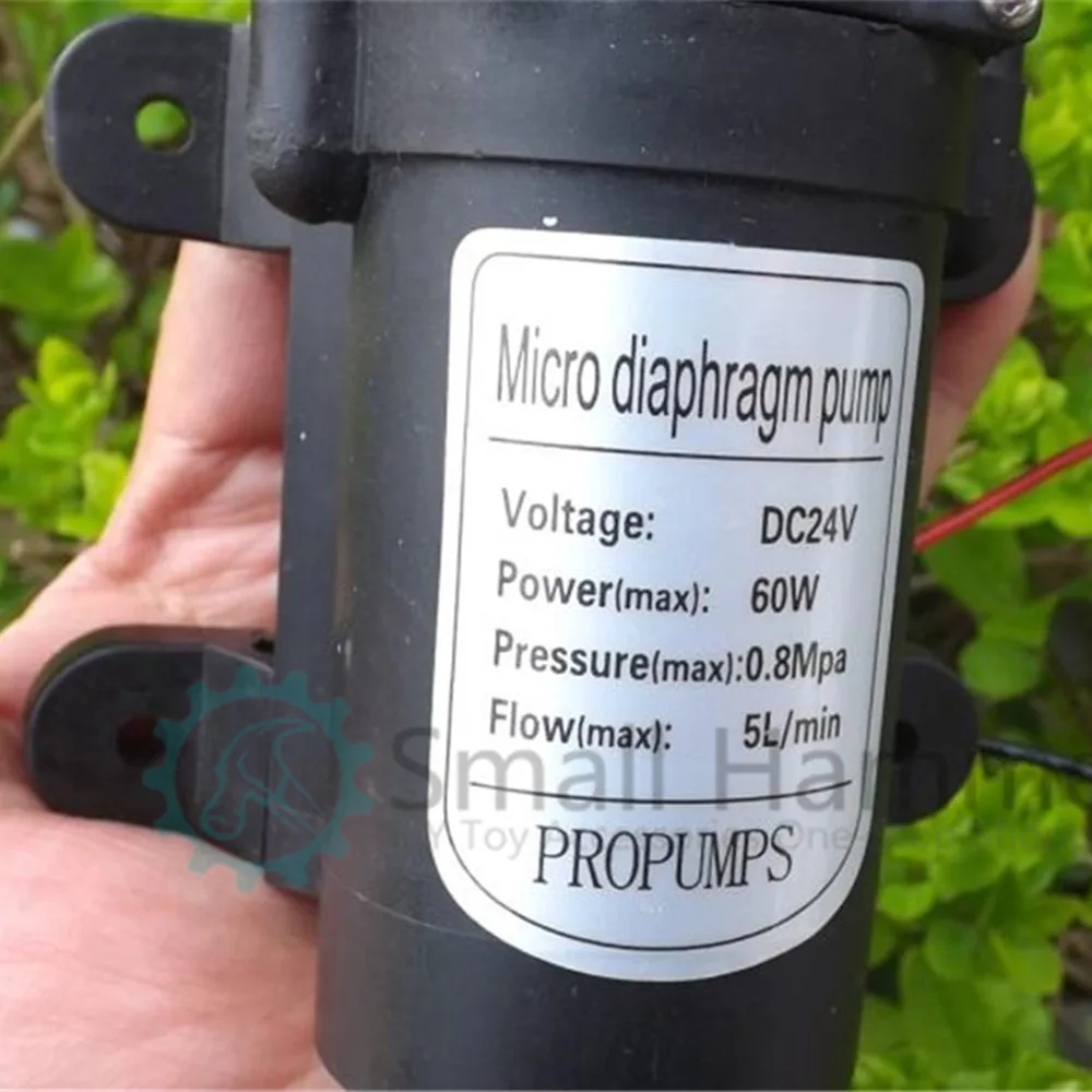 Diaphragm pump DC24v 60W DC  Home Supercharger circulation High pressure pump