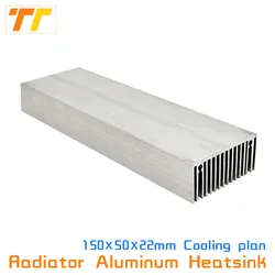 Heatsink Aluminum Heat Sink Radiator Cooling Cooler Fit LED Transistor IC 150x50mm 100x57mm Module Heat Dissipation for LED chip