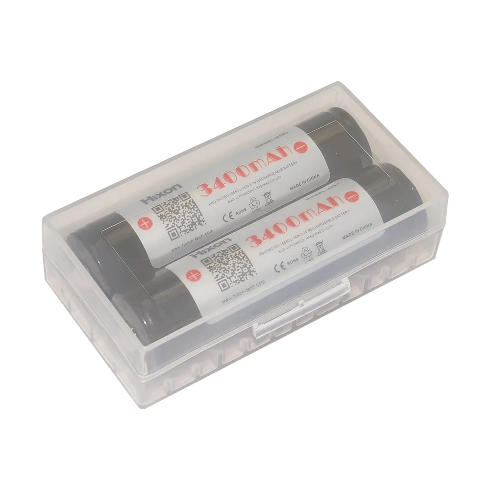 18650 3400mAh Li Ion Protected Rechargeable Battery With Original Sanyo Cell For Olight M22 M3X S20 A02 NiteCore Flashlights