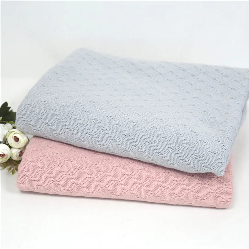 

Knitted Double -Sided Diamond Fabric Blanket for newborn photography props Newborn Sweater Backdrop Stuffer blanket Props