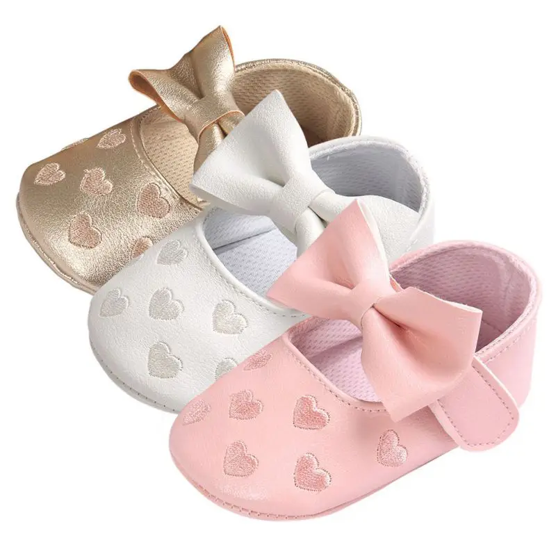 

Bebe PU Leather Baby Boy Girl Baby Moccasins Moccs Shoes Bow Fringe Soft Soled Non-slip Footwear Crib Shoes New