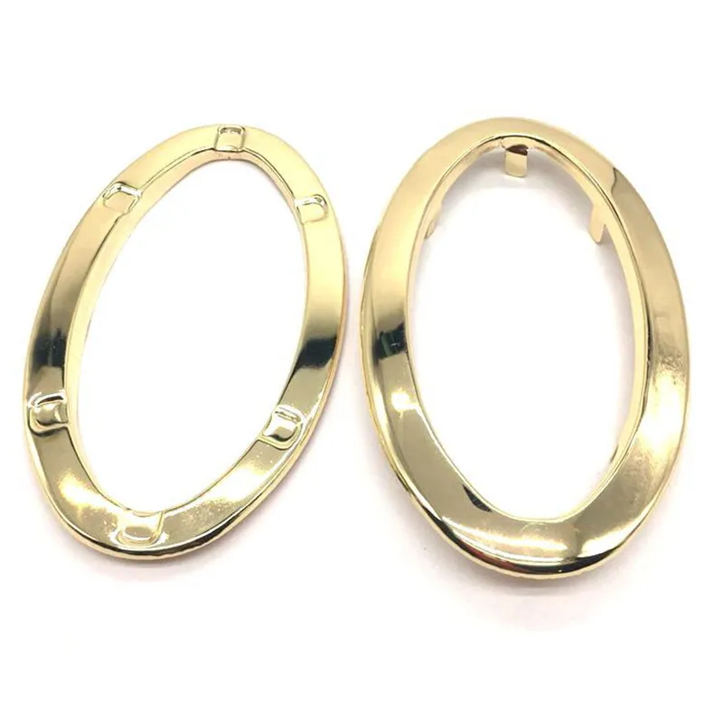 10Pcs 120mm Oval Metal Purse Eyelets purse handles Gold