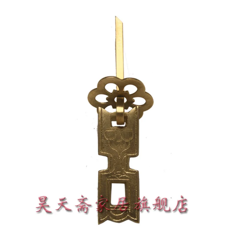 

[Haotian vegetarian] antique copper handle / antique brass fittings / antique furniture, brass fittings HTE-114