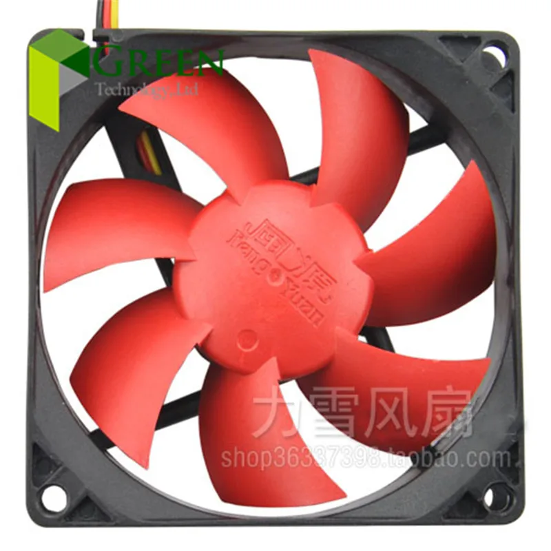 

New DC12V Silent 80MM 8025 80*80*25MM 8*8*2.5CM Chassis Fan Hydro Bearing Computer Case Fan 3pin And 4D