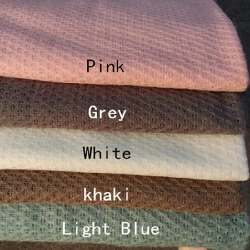 

150 * 100 cm Newborn Photography Props Knitted Fabric Envelope Photography Background Baby Blanket Newborn Basket Filler