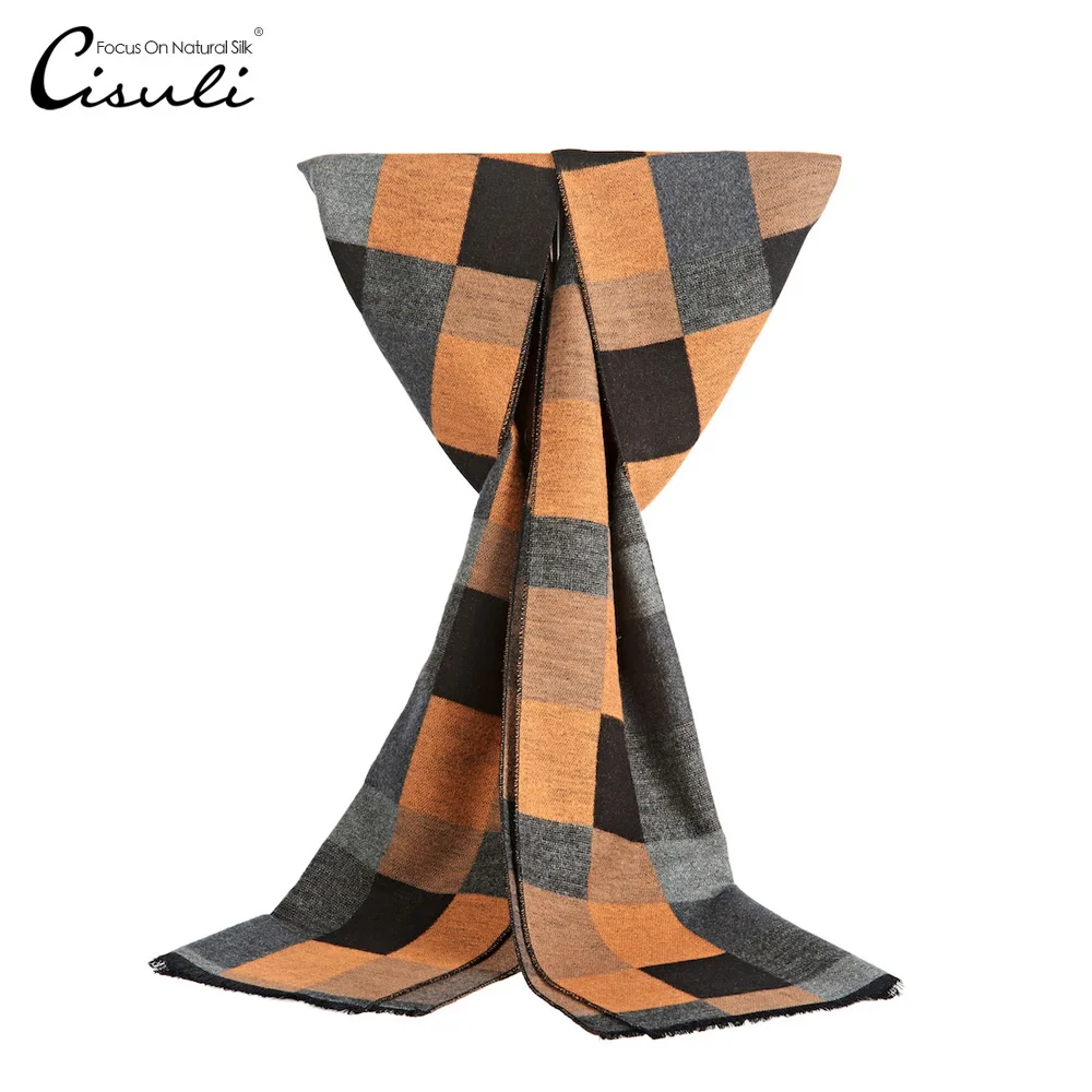 100% SILK VELVET WINTER SCARF For Men 30cmX170cm New Desigual UNISEX Scarf Winter Scarf China Silk Factory Wholesale Stock 29