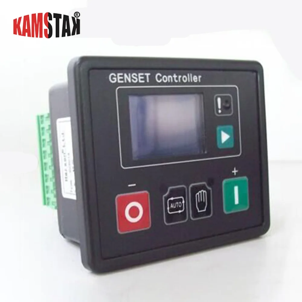 GU601A Diesel Generator Set Controller LCD Automatic start genset Ats control box terminal charge panel alternator part