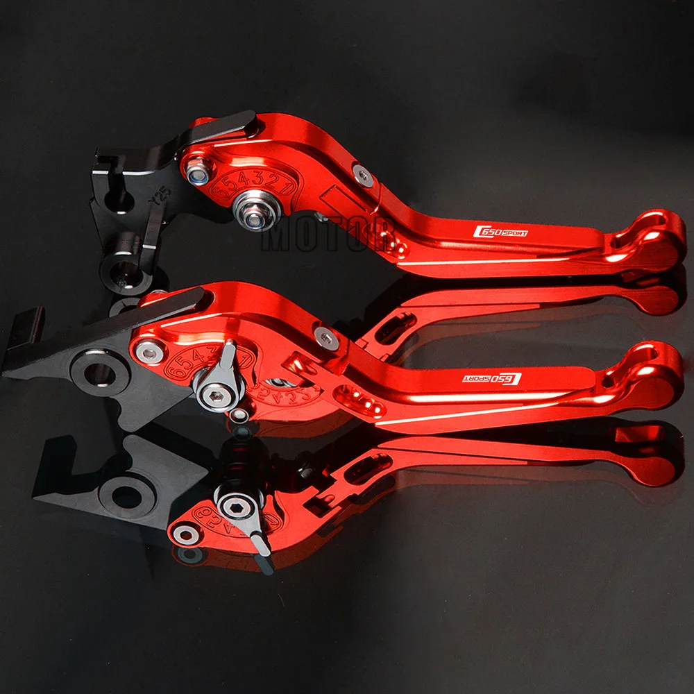 Motorcycle CNC Aluminum Brake Clutch Levers For BMW C650Sport 2015-2017 C650 C 650 Sport Adjustable Foldable Extendable Lever