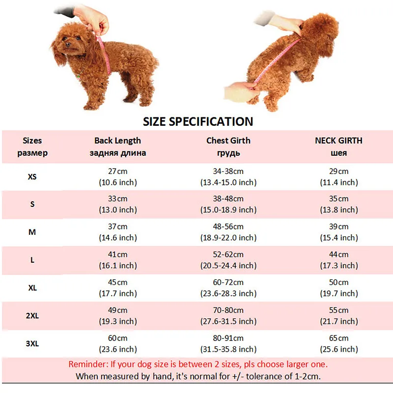 Clothing for Dogs Waterproof Winter Warm Dog Clothes Reflective Dog Jacket Reversible Pet Clothes Coat French Bulldog Chihuahua