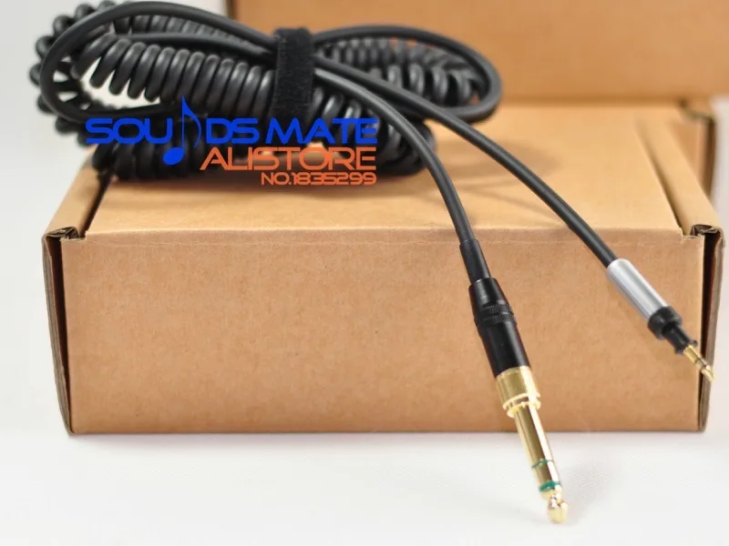 Câble DJ enroulé de remplacement, fil à ressort prolongé pour JBL J55 J55a J55i J88 J88a J88i 1M-3M 3.5mm/6.35mm à 2.5mm