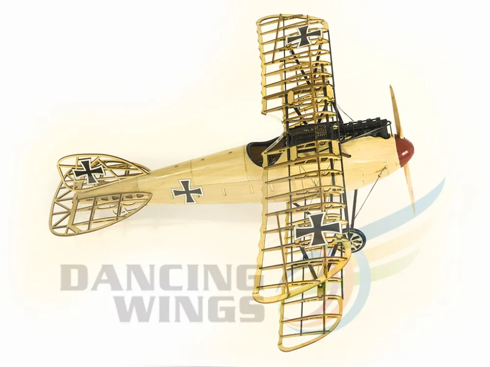 Static Aircraft Model Albatross 500mm Wingspan Laser Cut Basla Wood Airplane Aeromodelism For Decorating Collecting