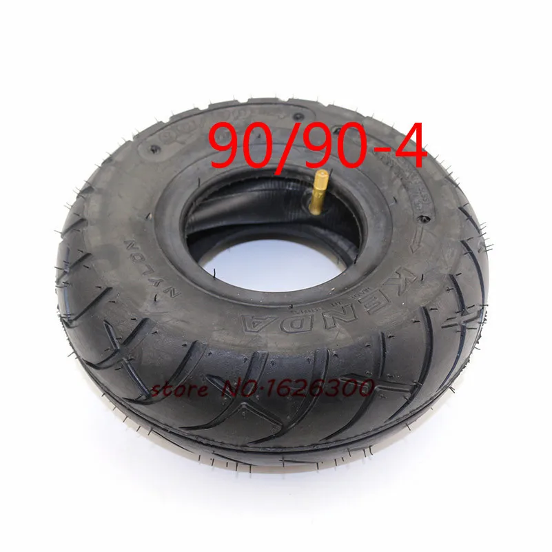 Size 90/90-4 3.00-4 Gas/Electric Scooter Tires and inner tube 10 inch On-road Tyres (Scooter Parts & Accessories )