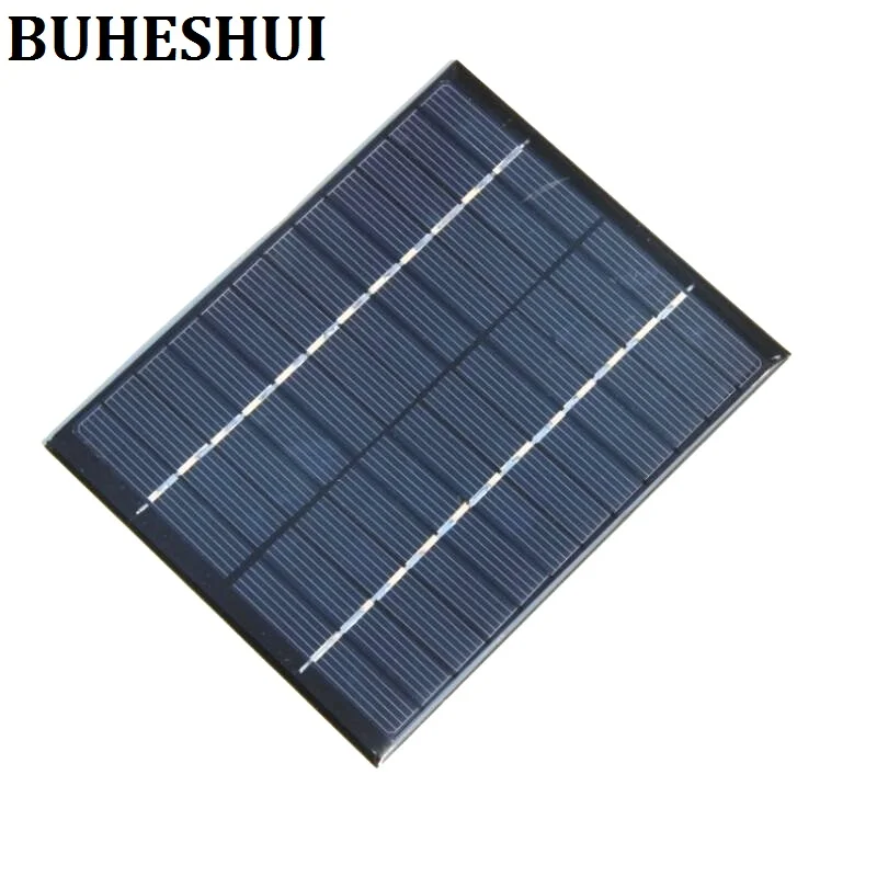 

BUHESHUI Wholesale 2W 12V Mini Solar Cell Solar Module Polycrystalline Solar Panel DIY Charger 110*136*3MM 10pcs Free Shipping