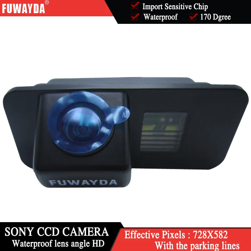 

FUWAYDA CAR REAR VIEW REVERSE BACKUP FOR SONY CAMERA FOR FORD MONDEO/FIESTA/KUGA/FOCUS (2 carriages)/S-Max/CHIA-X WATERPROOF HD