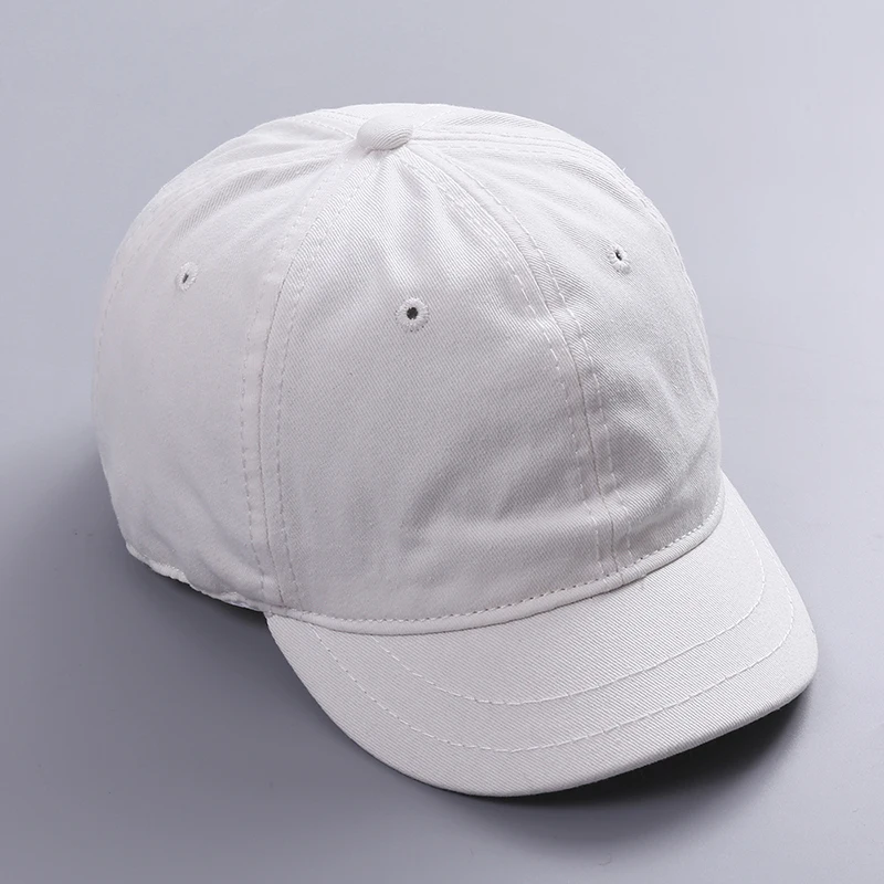 2018 High Quality Unisex 100% Cotton Outdoor Short brim Baseball Cap  Snapback Fashion Sports Hats For Men & Women Cap