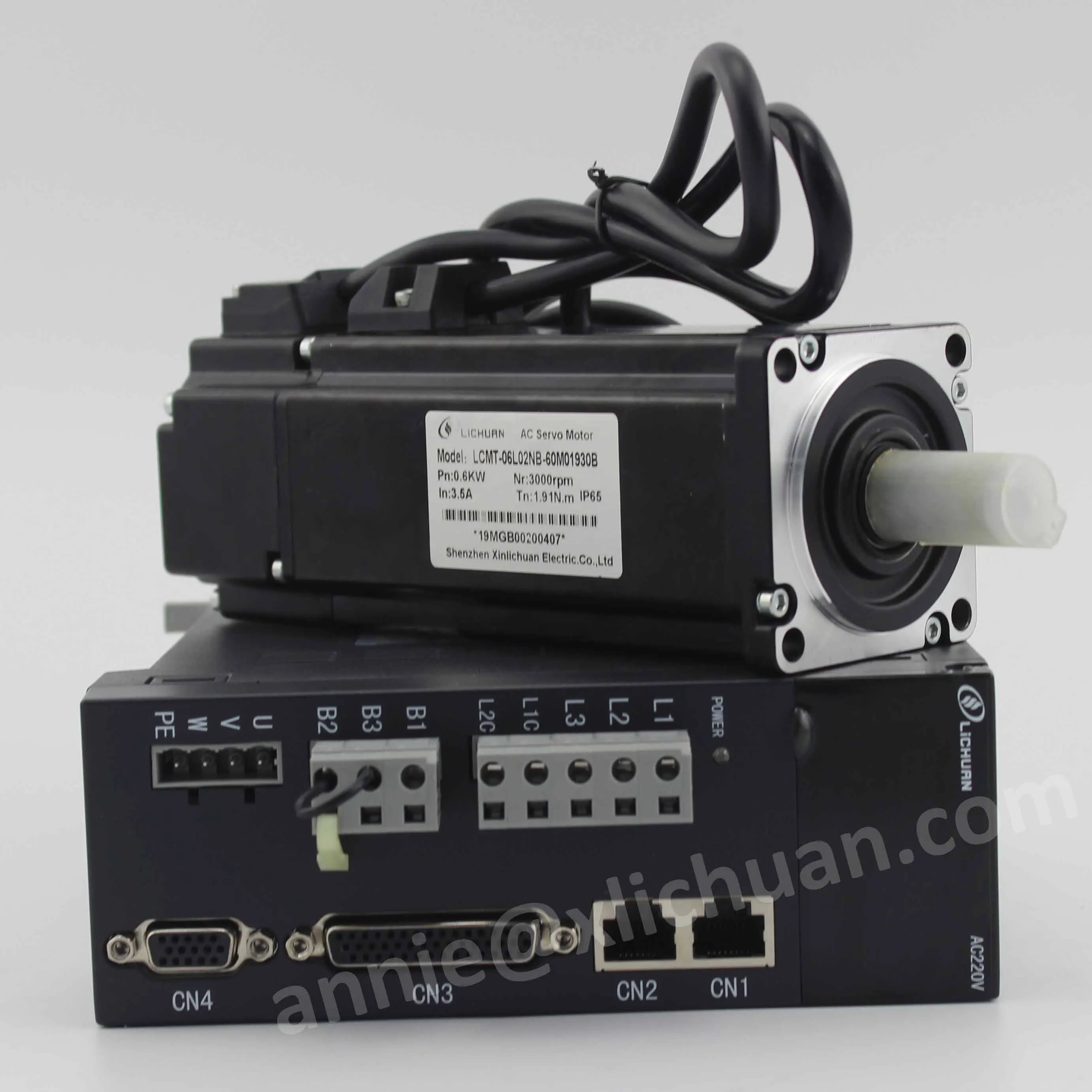 Imagem -05 - Lichuan-high Velocidade Servo Driver Grupo Servo Motor Cnc Motor ac 60st01930 3000rpm 60 para Cnc Router