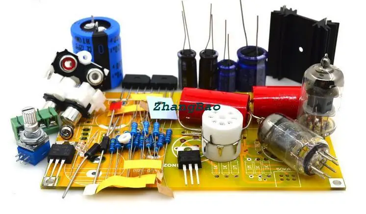 PRT-01A-6J1 tube amplifier DIY kit preamp Stereo Vacuum Tubes installation parts